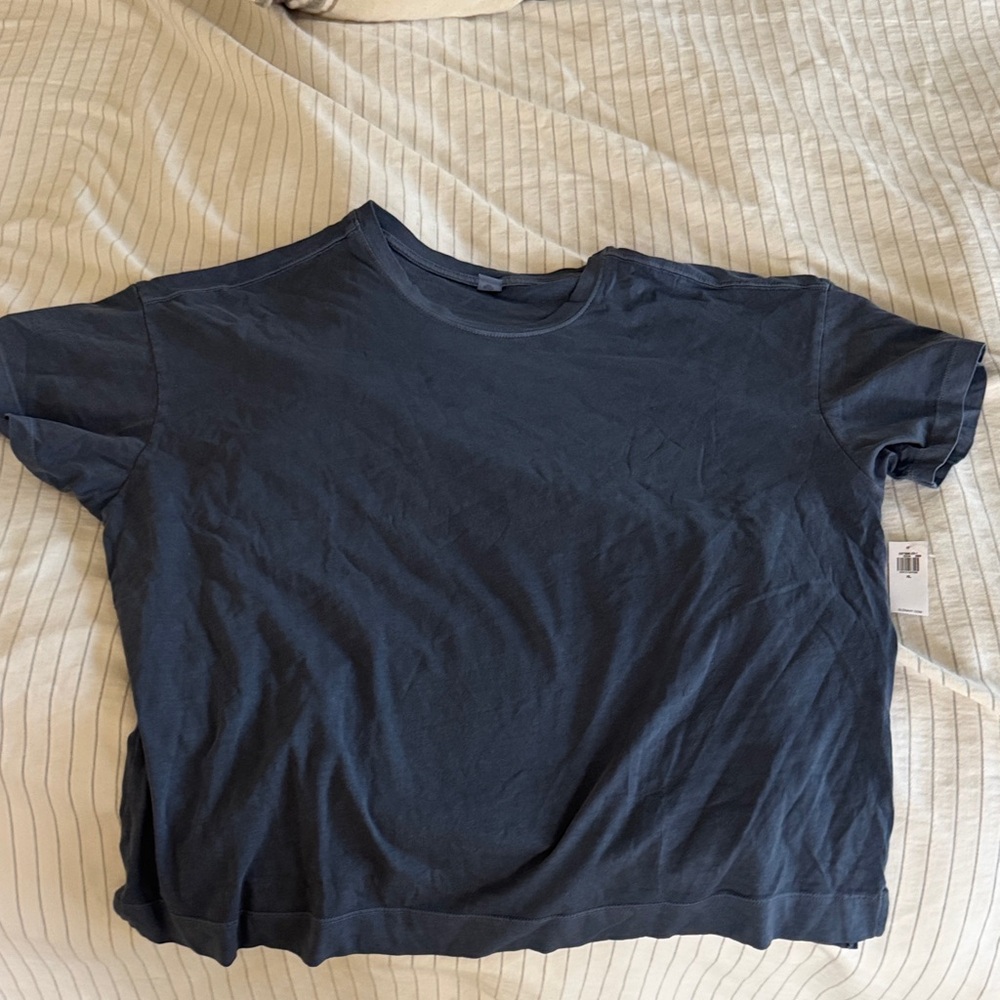 Old Navy Women's Navy Blue Jersey Top
